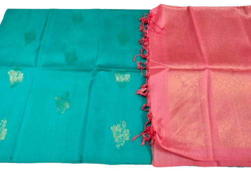 SOFT SILK SAREE WITH BLOUSE